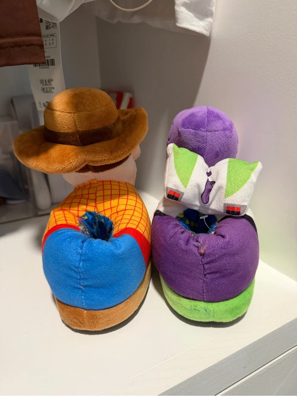 Toy Story Buzz Lightyear & Woody Plush Set - Green & Brown